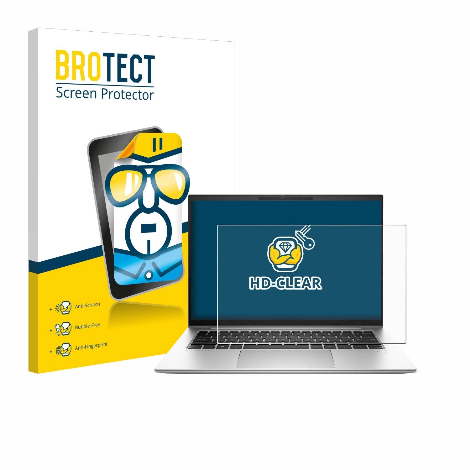 BROTECT Displayschutz-Folie für HP EliteBook 845