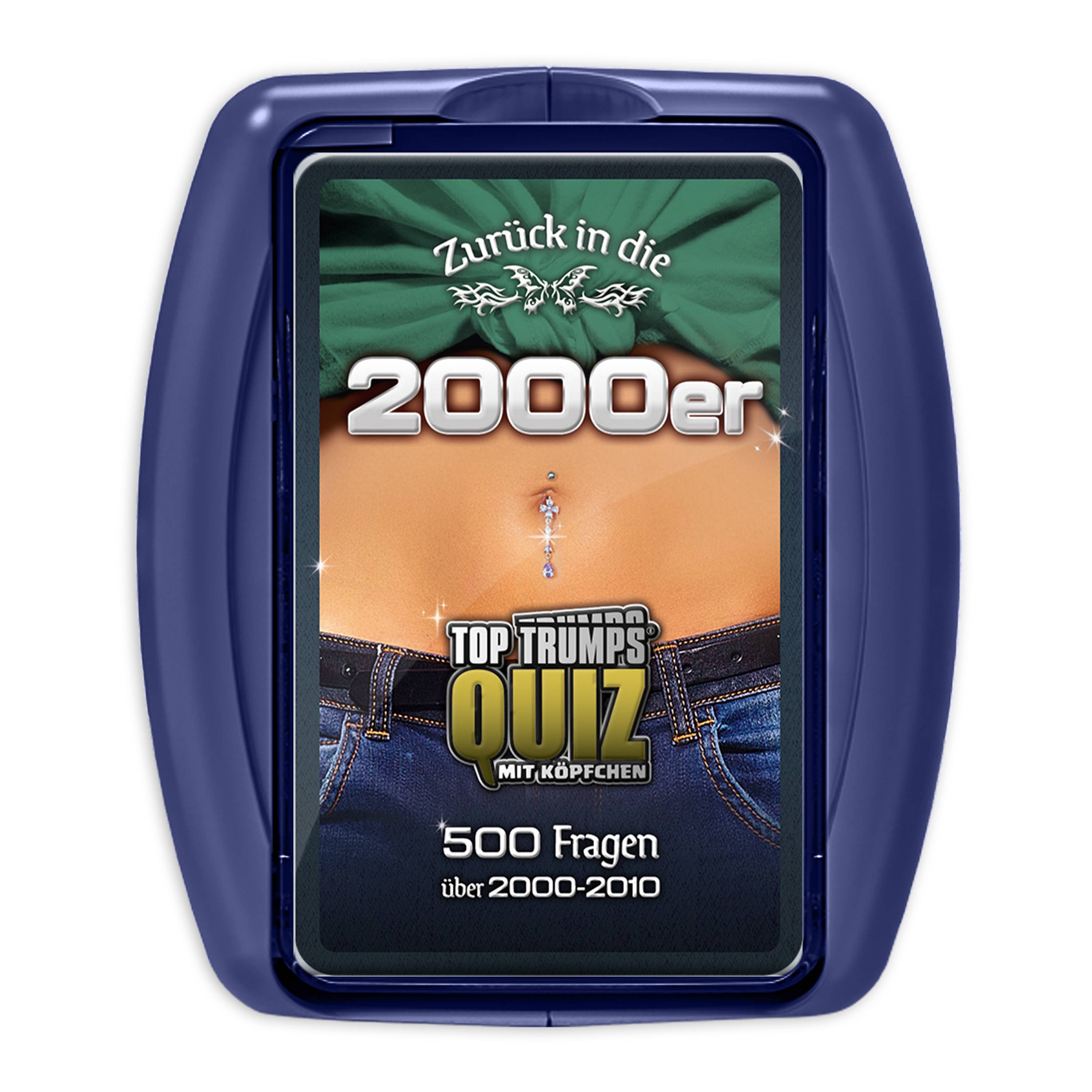 Top Trumps Quiz - 2000er Quizspiel Wissensspiel