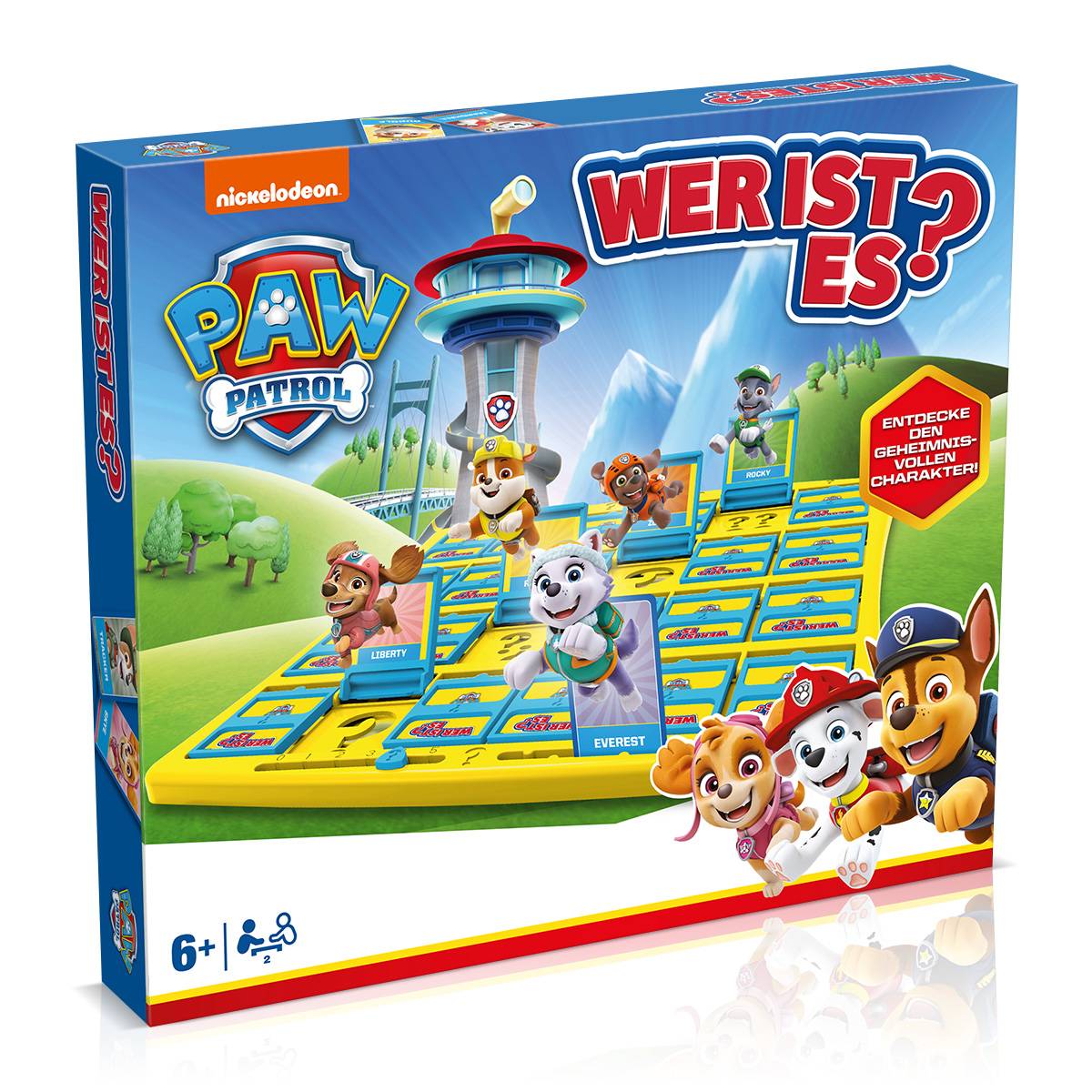 Wer ist es? - Paw Patrol Gesellschaftsspiel Spiel