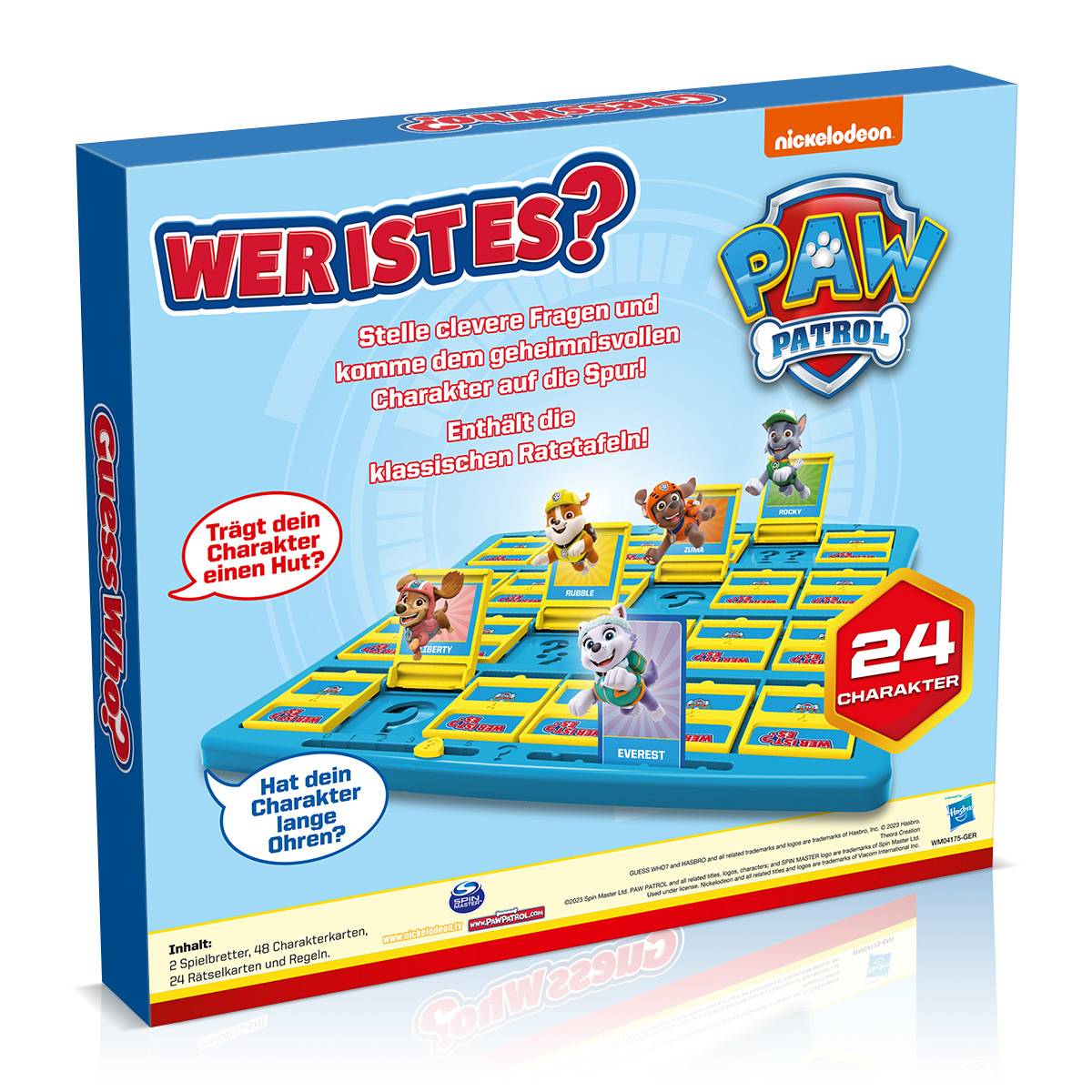 Wer ist es? - Paw Patrol Gesellschaftsspiel Spiel