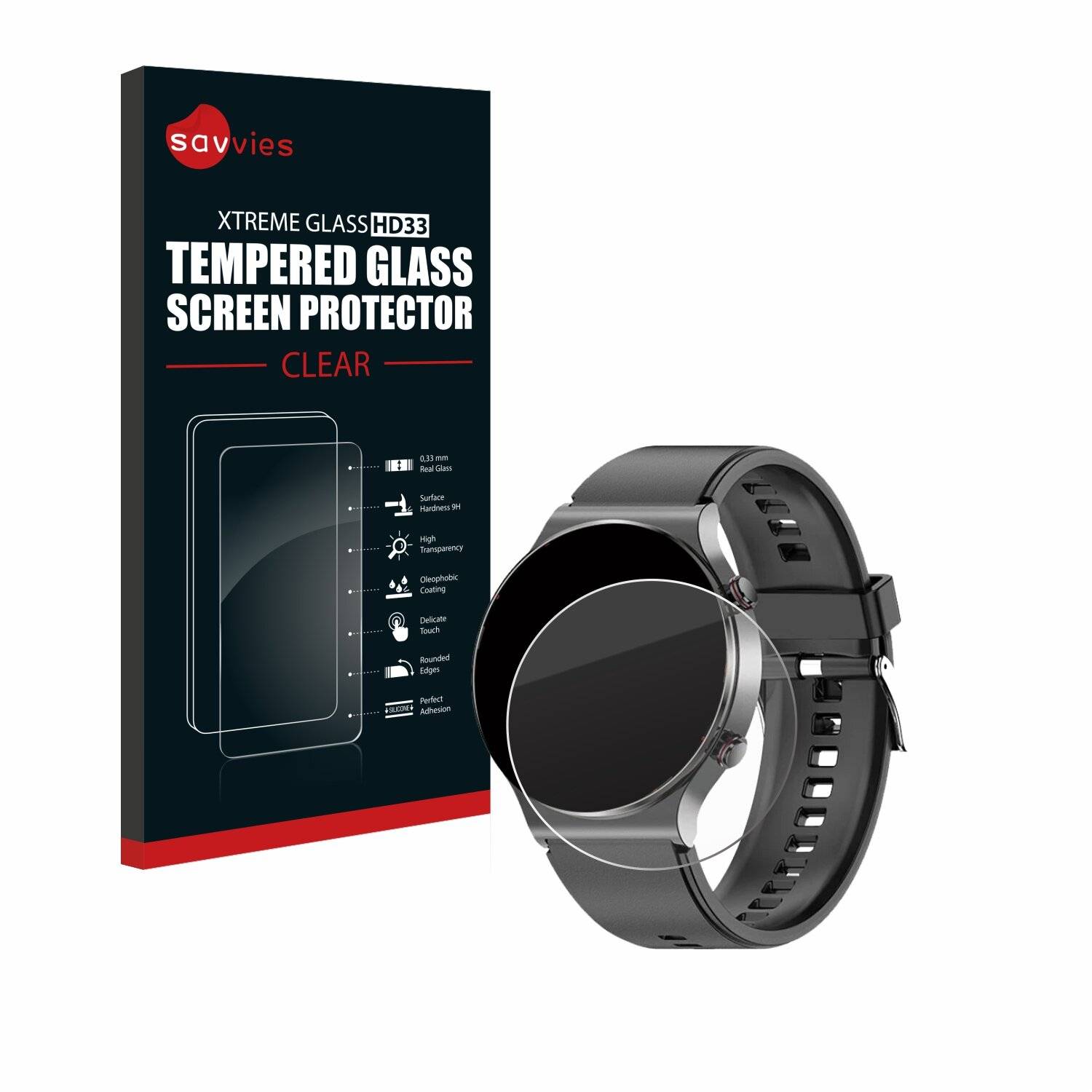 Savvies Clear Schutzglas für Kardena Care Pro 2