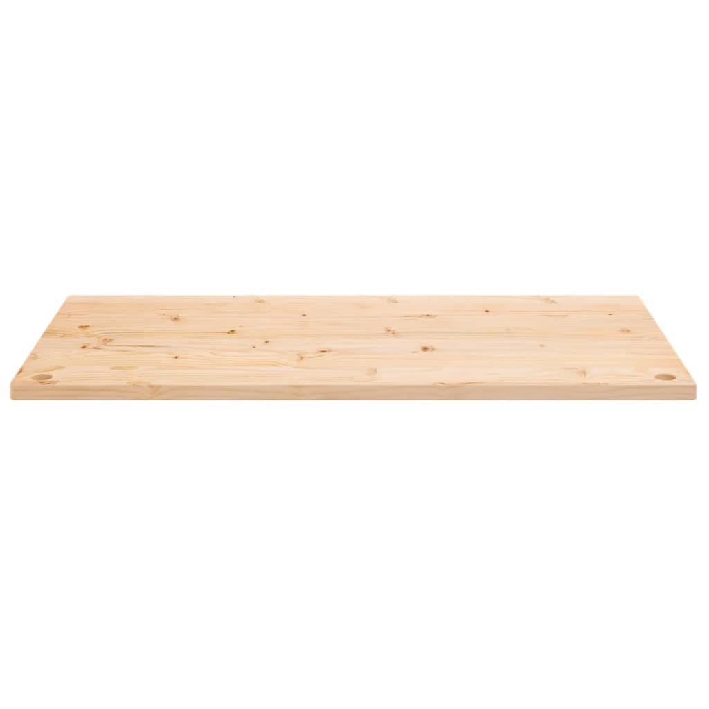 vidaXL Schreibtischplatte 110x55x2,5 cm Massivholz Kiefer