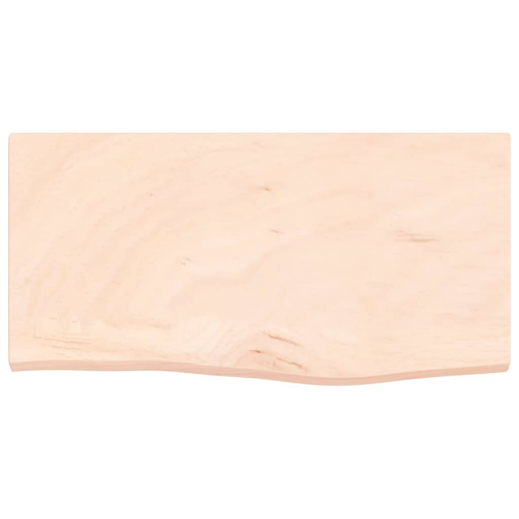 vidaXL Waschtischplatte 60x30x2 cm Massivholz Unbehandelt