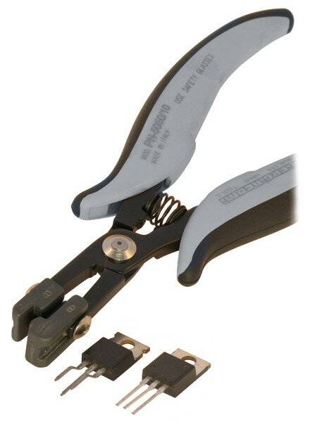 ESD Formzange, für TO 220 und TO 247, 2,54 mm