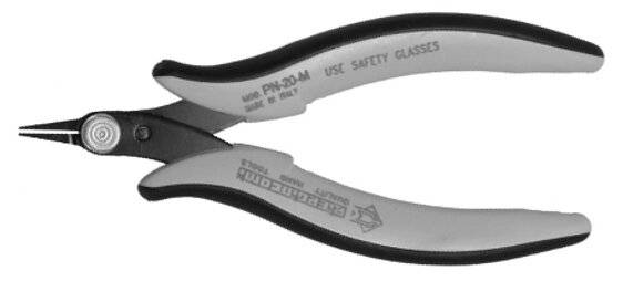 ESD Spitzzange, glatt/kurz/spitz, 136 mm