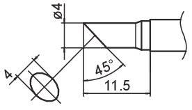 COMPOSIT Lötspitze Format 4C