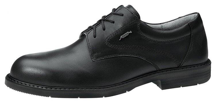 ESD-Sicherheitsschuhe Business Men, Halbschuh schwarz, Größe 43