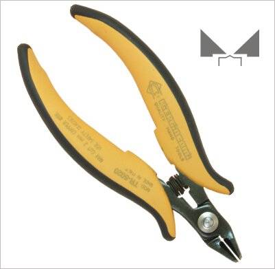 Seitenschneider, 2mm zur Oberfläche, 5mm Stahlstärke