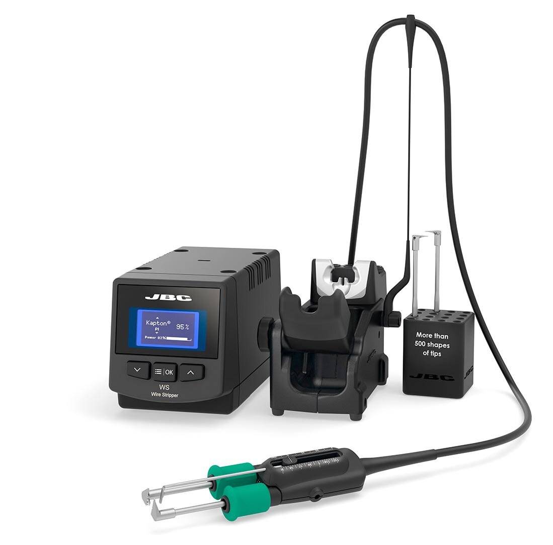 Hochtemperatur-Abisolierzange WSB-2B, inkl. WS440-B Abisolierpinzette