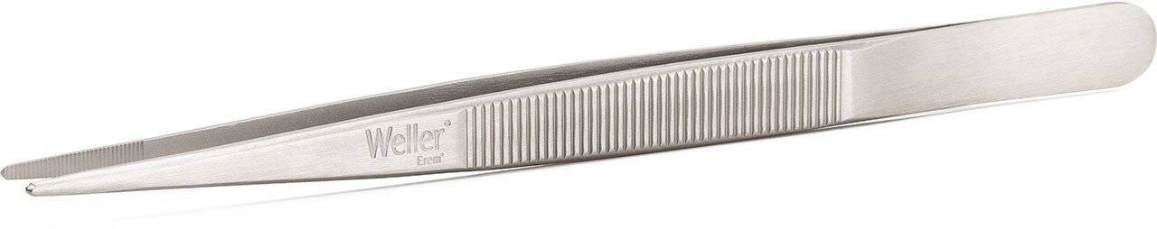Präzisionspinzette mittelfeine Spitzen, geriffeltes Fingerprofil