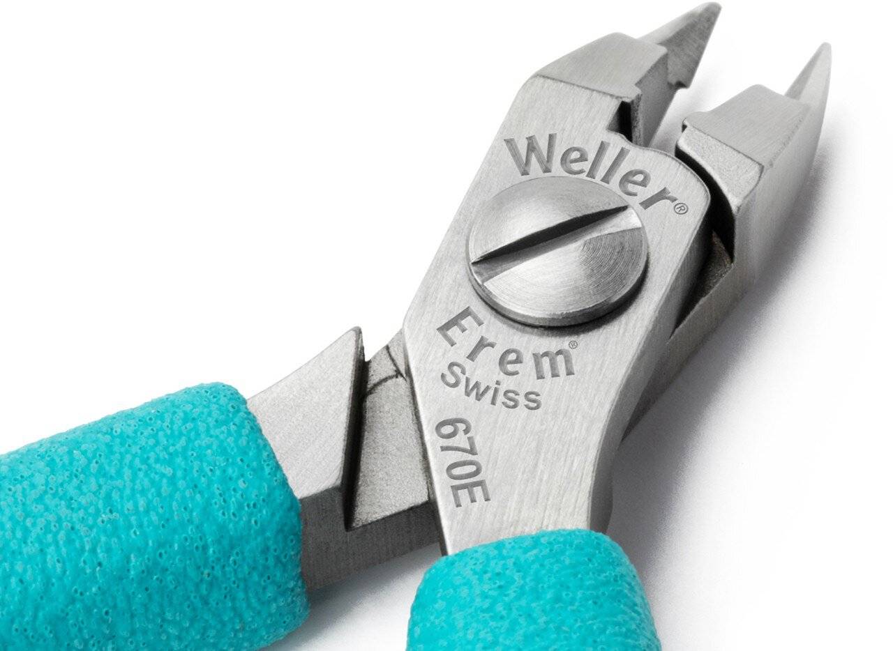 Spitzschneider – gerader kurzer ausgesparter Kopf
