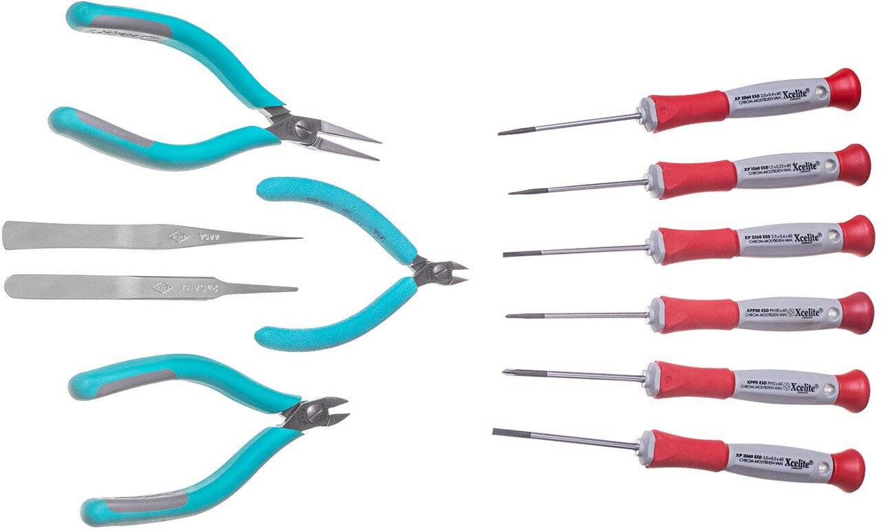 Toolset Universal gemischt, 11-teilig
