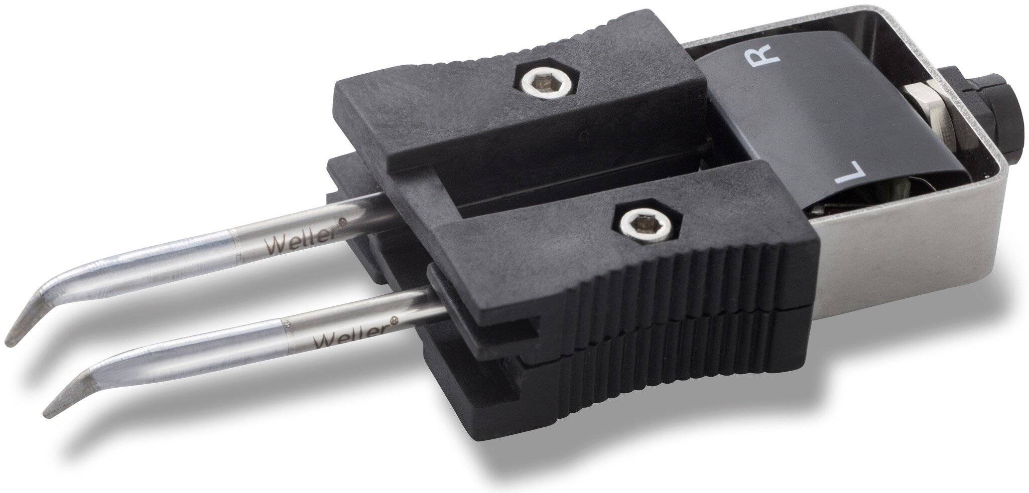 WXMT MS Set WSR 204, Mikro-Entlötpinzette mit Sicherheitsablage, 2x 40 W, Active-Tip Technologie