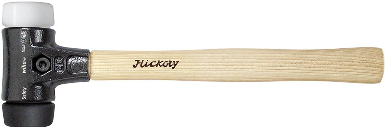 Schonhammer Safety mittelweich/sehr hart mit Hickory-Holzstiel, Rund-Schlagkopf 50, 360mm (26659)