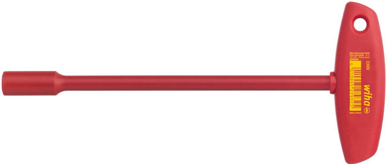 Steckschlüssel mit Quergriff electric Sechskant 10,0mm (27933)