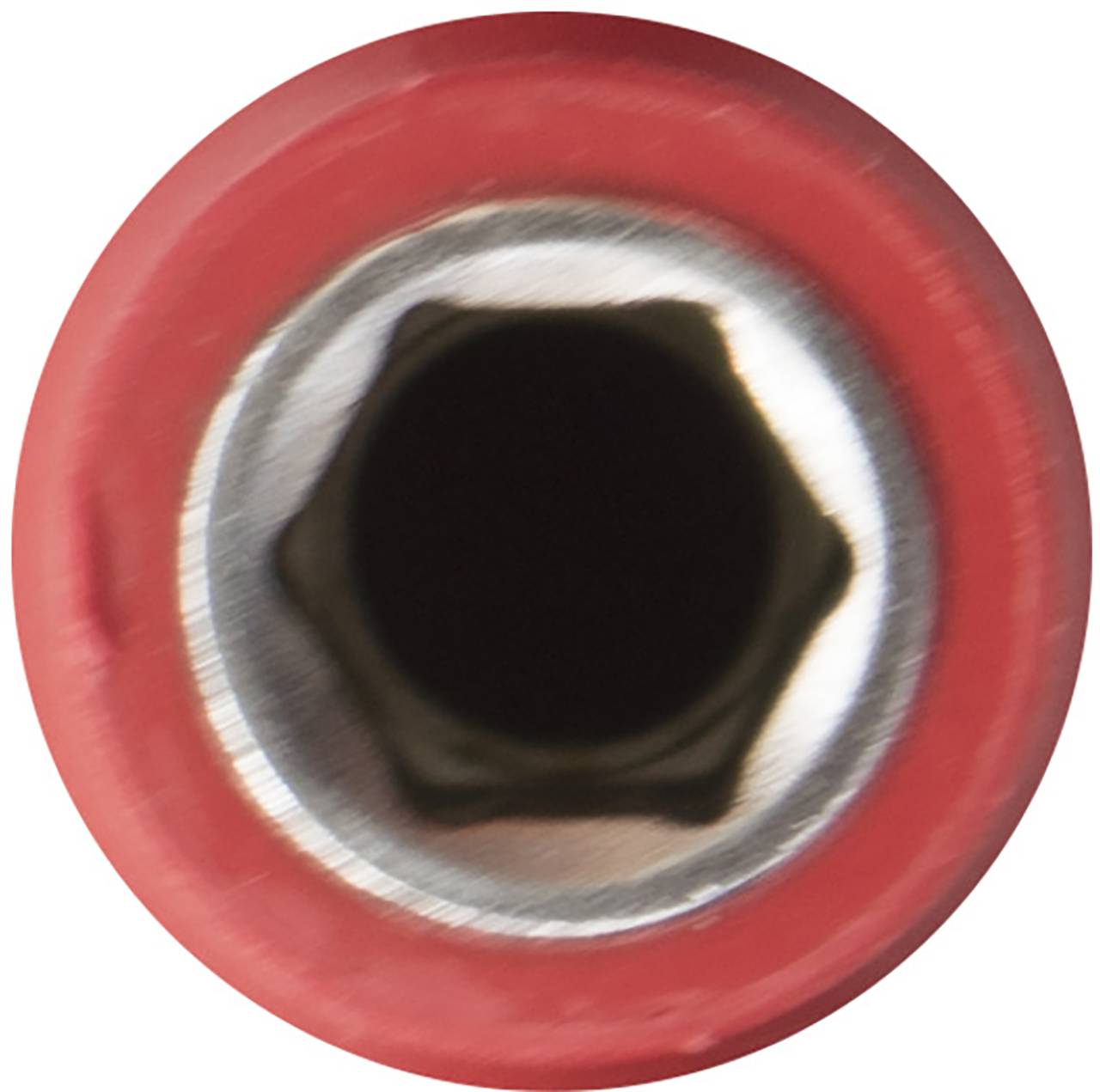 Steckschlüsseleinsatz isoliert 1/4" Innensechskant 6,0mm (43112)