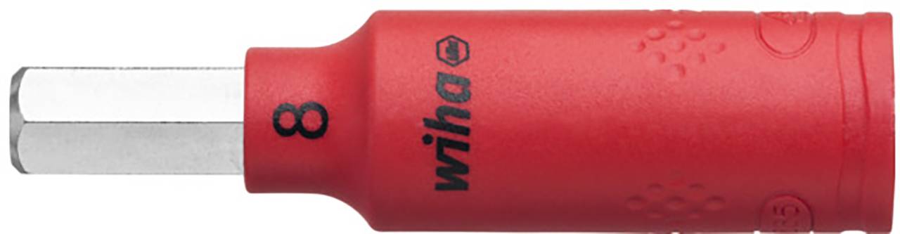 Schraubendrehereinsatz 1/4" Innensechskant VDE 8x65mm Wiha