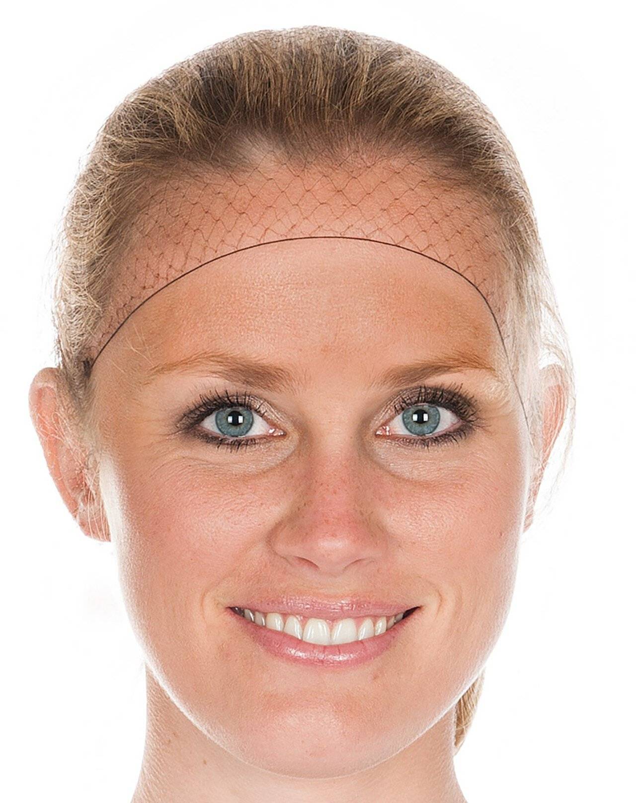 Hygostar Haarnetz hellbraun, Nylon extraleicht
