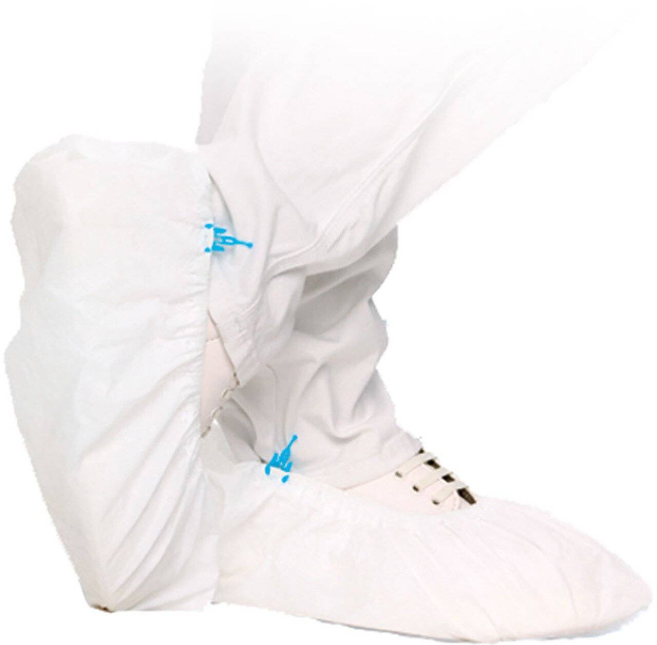 Hygostar Überschuh CPE, weiß, für HYGOMAT, 80 Stück/Pack, 44cm