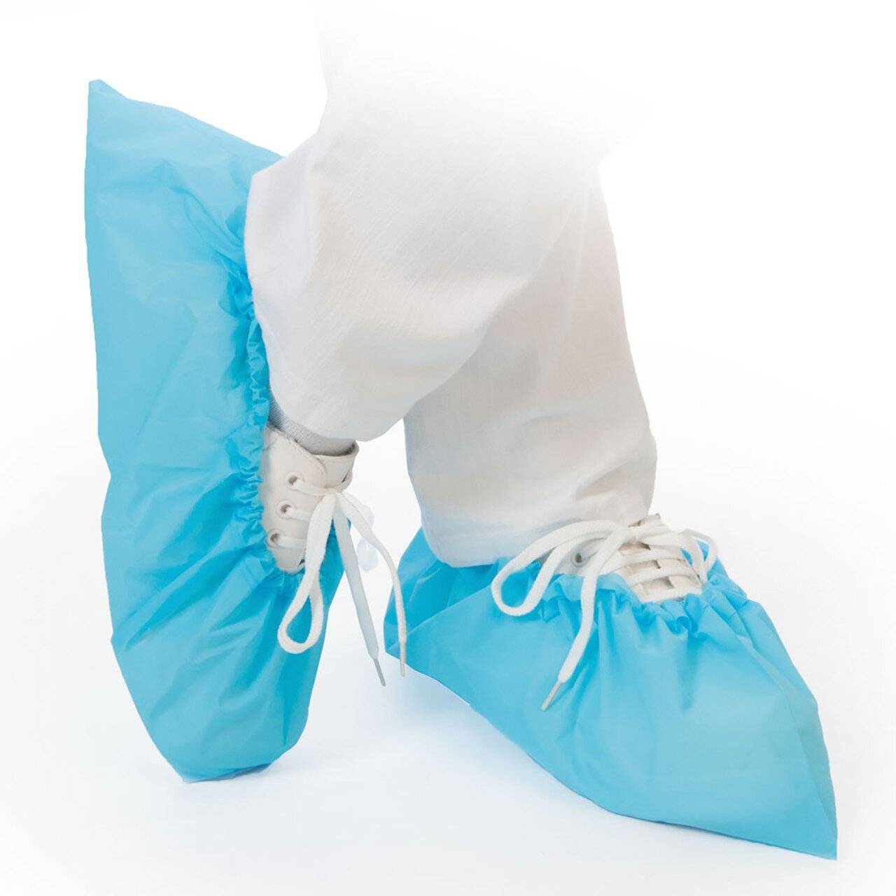 Hygostar Überschuh CPE, blau 50my, 41x17cm, rutschhemmend