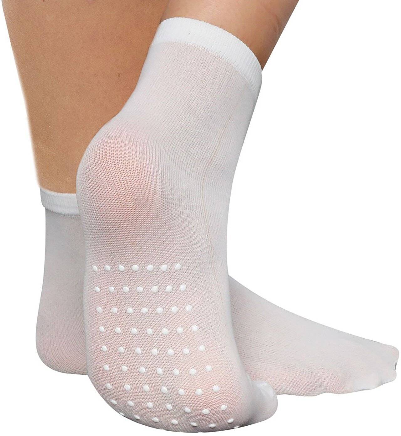 Hygostar Polyamid ABS Einweg-Socken, atmungsaktiv, Größe 34-38