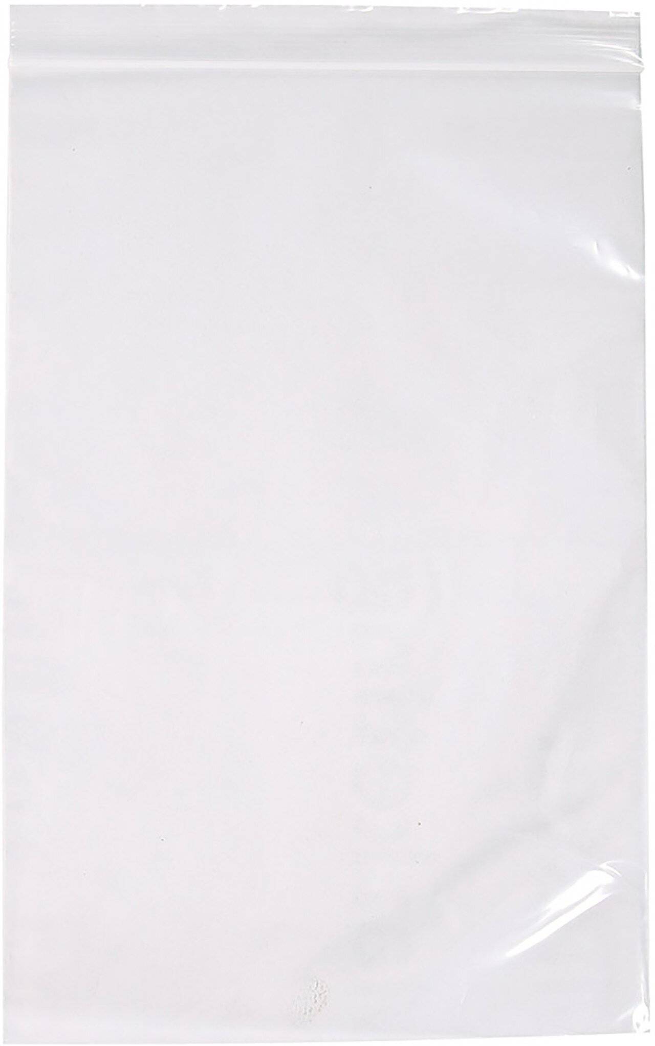 Druckverschlussbeutel, LDPE, 220 x 310 mm, ca. 50 my, transparent