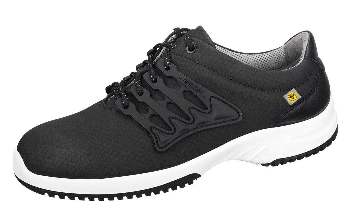 ESD-Sicherheitsschuhe uni6, Halbschuh schwarz, Größe 43