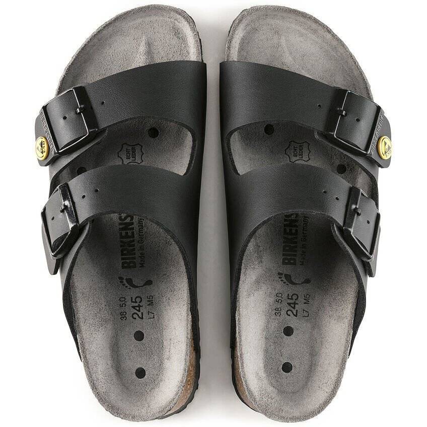 ESD Sandale ARIZONA ESD Birko-Flor 89420, schwarz, normal, 45