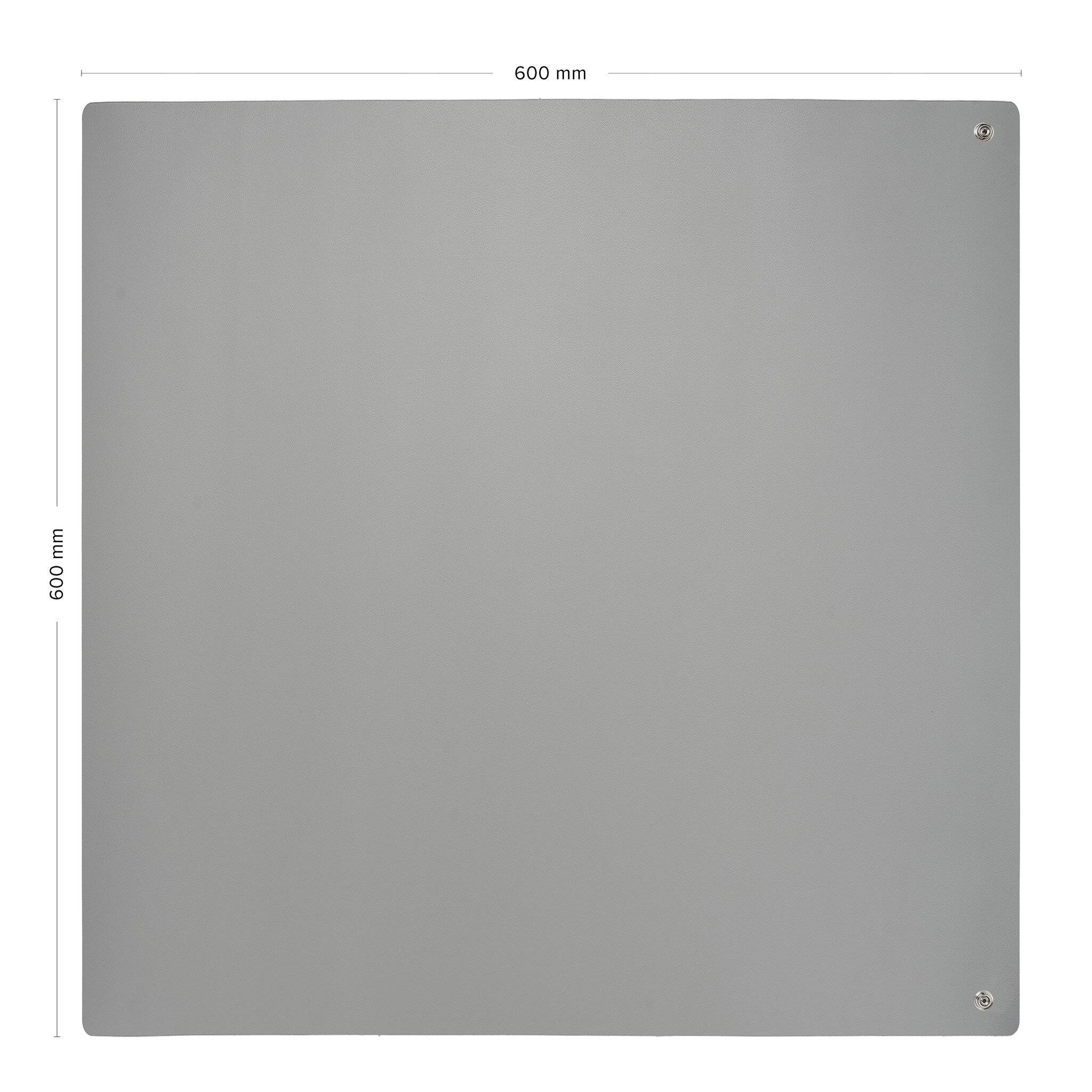 ESD-Tischmatten Set S Pro, 600 x 600 mm, 5-teilig, 2x 10 mm Druckknopf