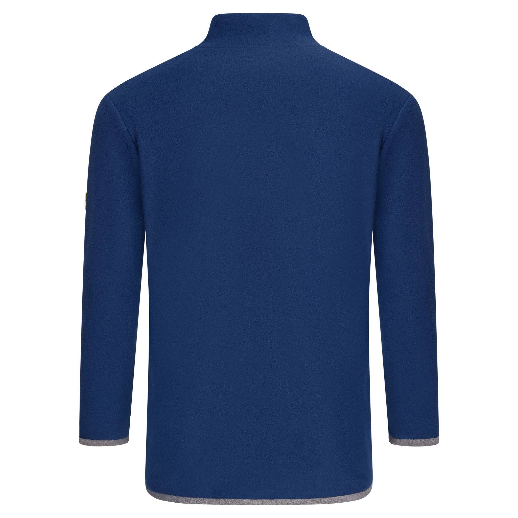 ESD-Fleecejacke mit langem Zip, unisex, marineblau/dunkelgrau, XL