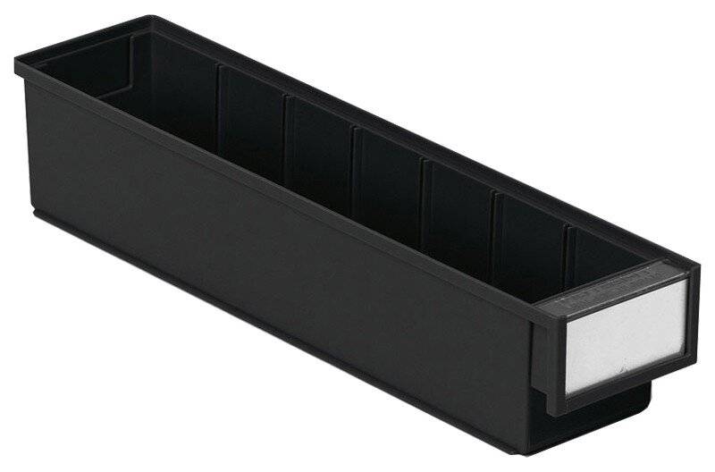 ESD-Schublade, 92x400x82 mm, schwarz