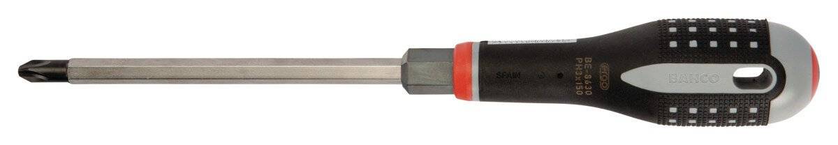 ERGO™ Schraubendreher für Phillips-Schrauben mit Ansatz und Gummigriff PH3 x 150 mm