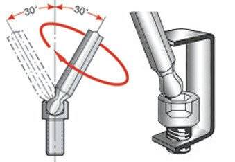 Winkelschraubendreher-Satz mit Kugelkopf, lange Ausführung, vernickelt, zöllig, 12-teilig
