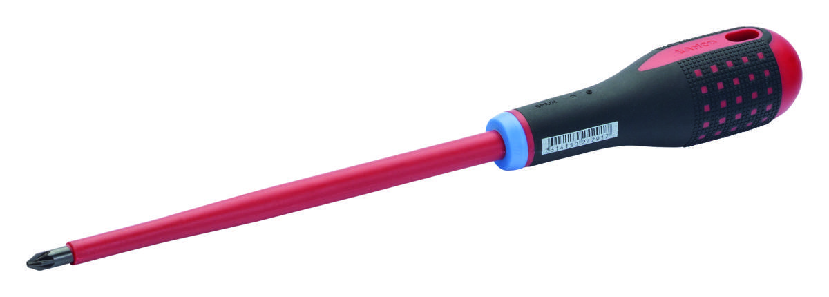 ERGO™ Isolierter Schraubendreher für Pozidriv-Schrauben mit 3-Komponenten-Griff, VDE-zertifiziert PZ1 x 27 mm x 80 mm