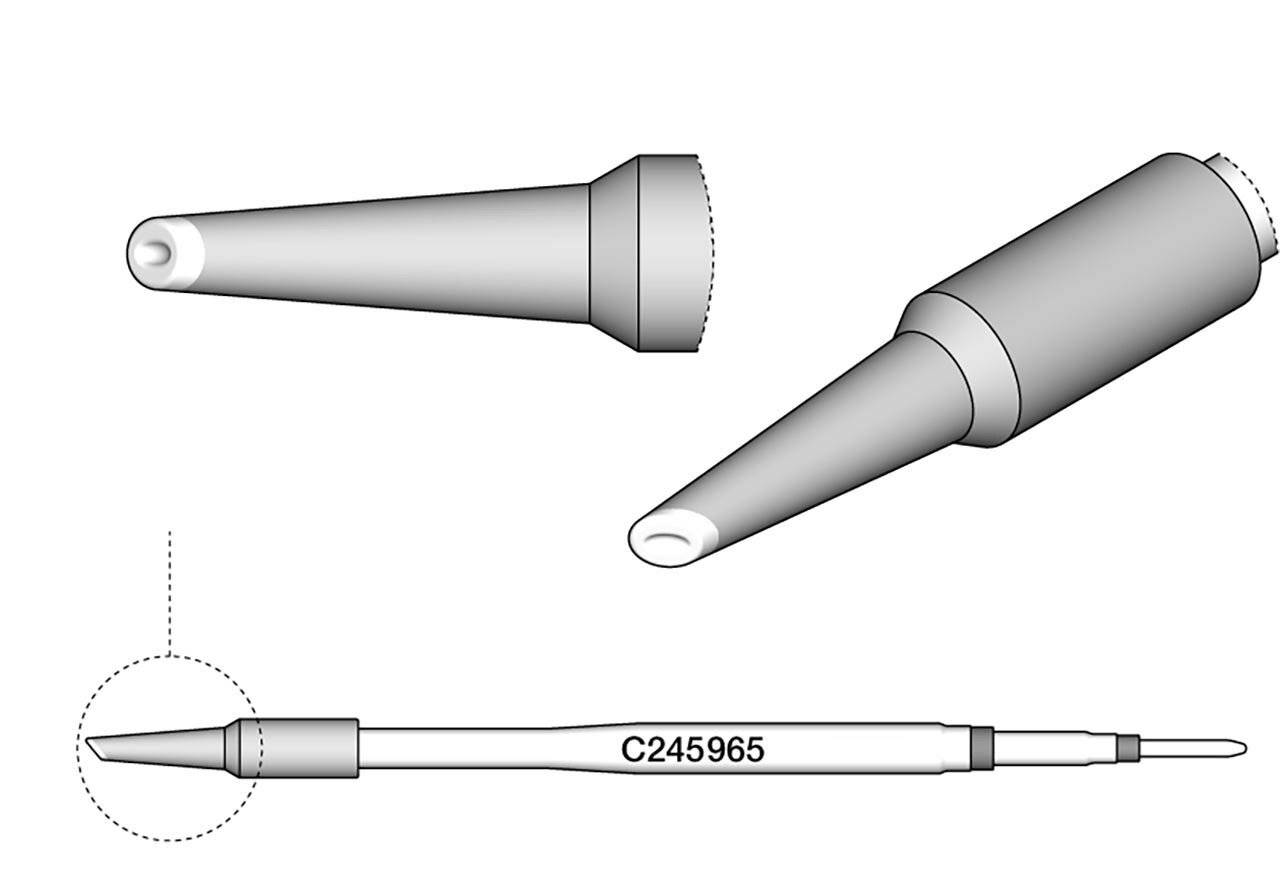 Lötspitze löffelförmig, D: 1,9 mm, C245965
