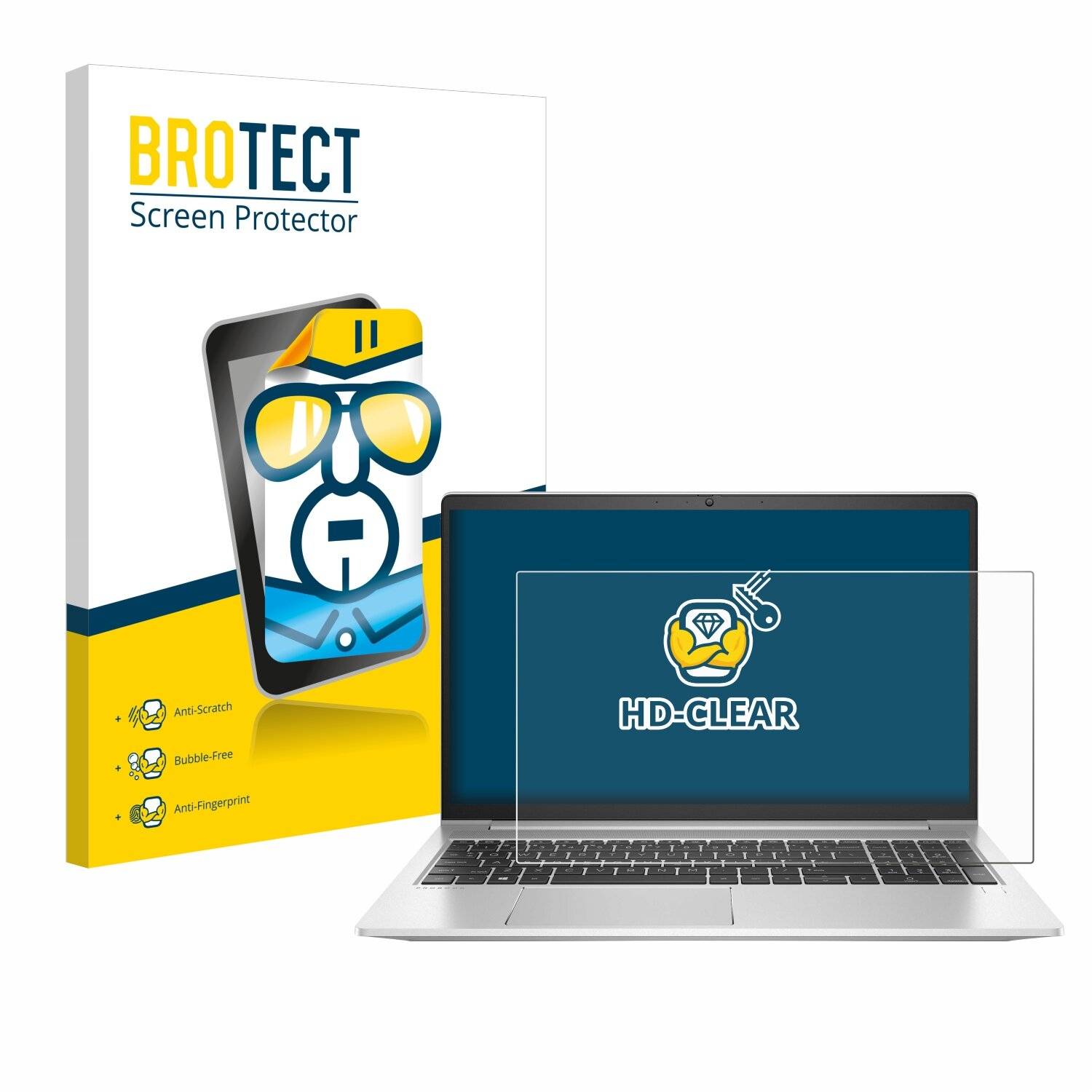 BROTECT Displayschutz-Folie für HP ProBook 450