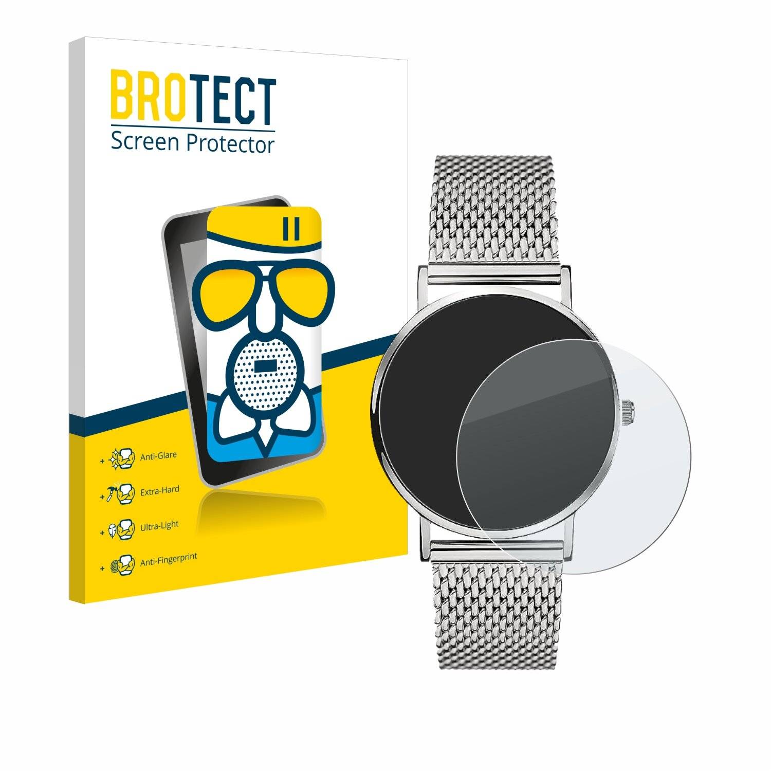 BROTECT AirGlass Matt Glas Panzer Folie für Liebeskind New Case Mesh (34