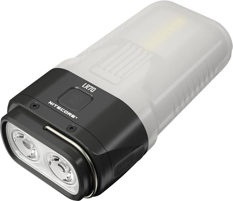 Nitecore LR70 LED-Taschenlampe mit Powerbankfunktion 10Ah