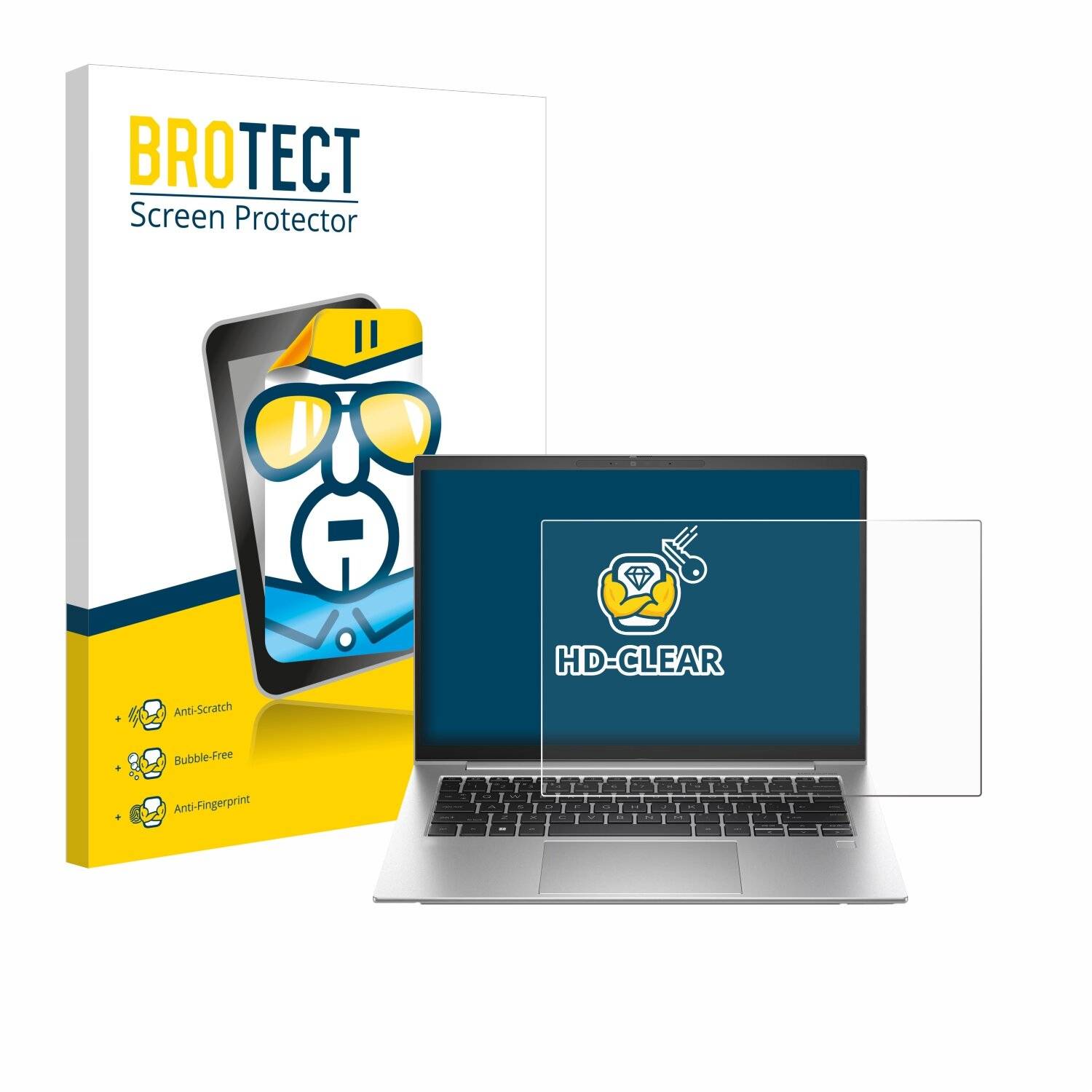 BROTECT Displayschutz-Folie für HP EliteBook 1040