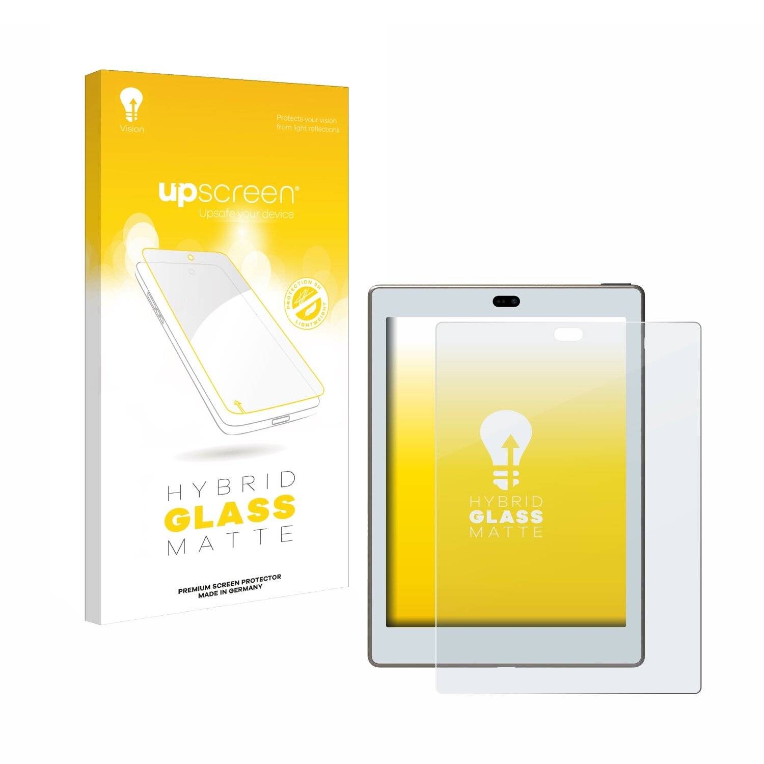 upscreen Hybrid Glas Matt Panzer-Folie für Bigme S6 Color