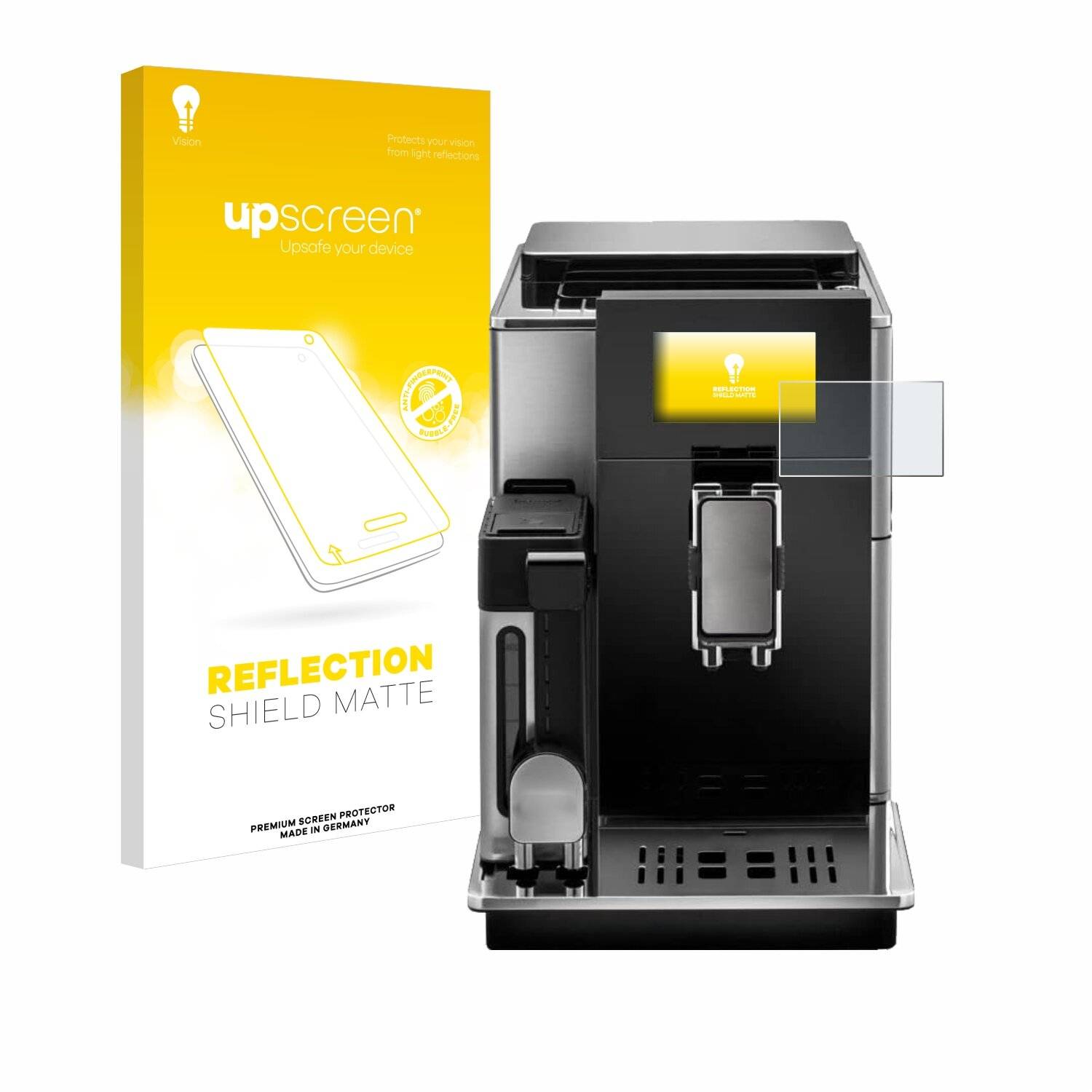 upscreen Reflection Shield Matt Schutzfolie für DeLonghi