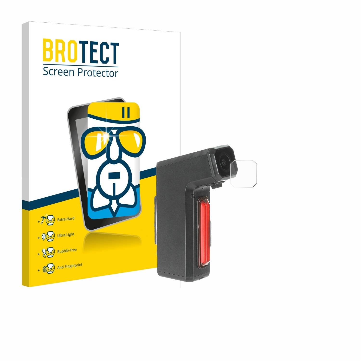 BROTECT AirGlass Glas Panzer-Folie für Tooo Cycling DVR80 -