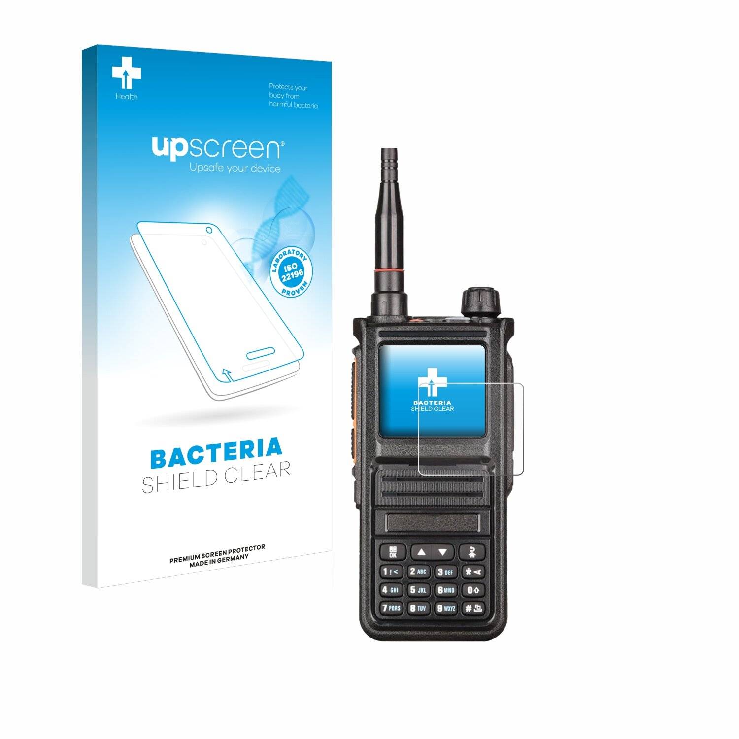 upscreen Bacteria Shield Schutzfolie für Radtel RT-470X -
