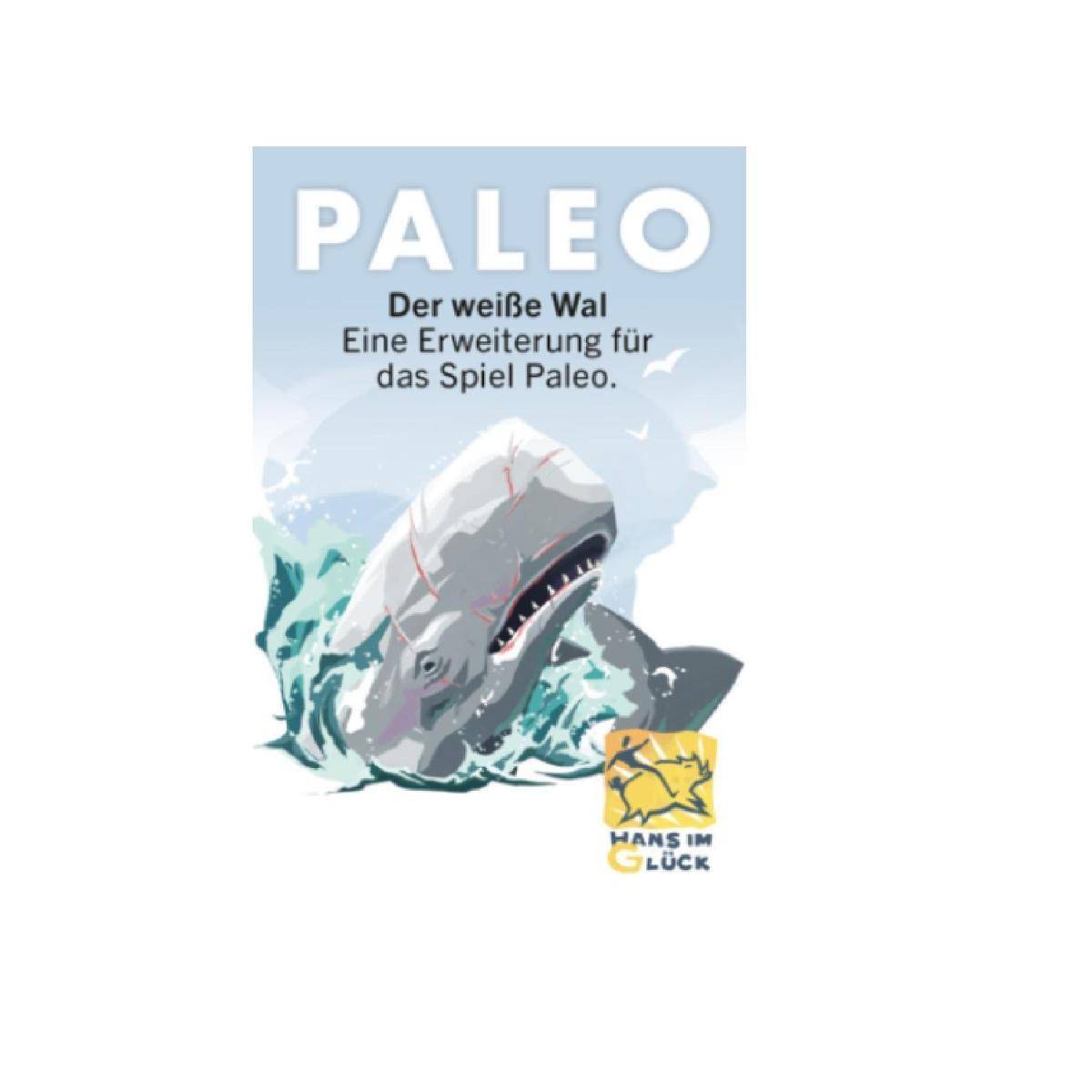 Paleo - Der weiße Wal, Brettspiel, für 2-4 Spieler, ab 10 Jahren (DE-Erweiterung