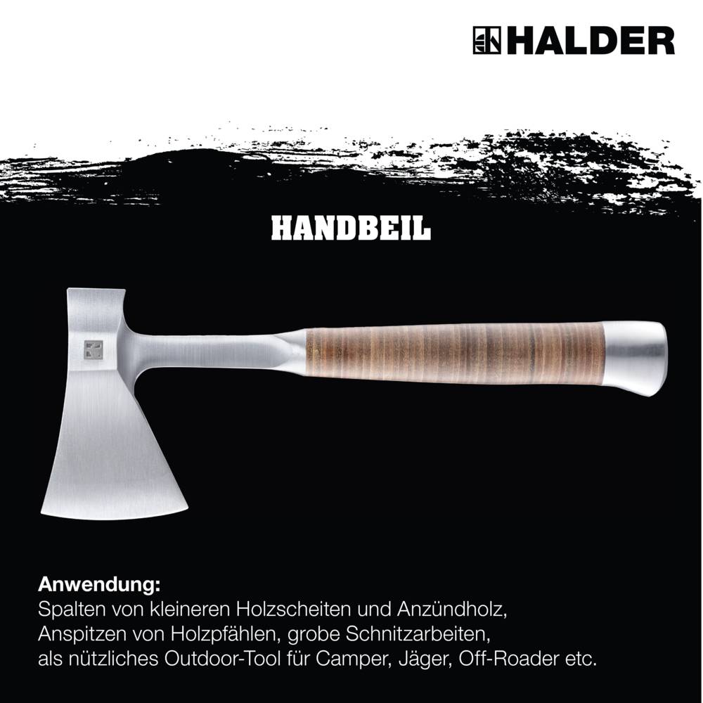 HALDER Handbeil Weil du scharf bist! in Geschenkbox Sonderedition