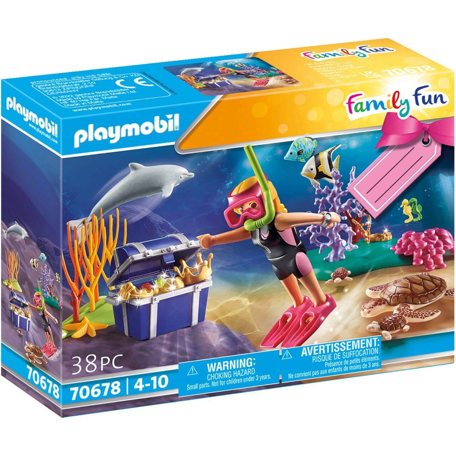PLAYMOBIL® 70678 Geschenk Set Schatztaucherin
