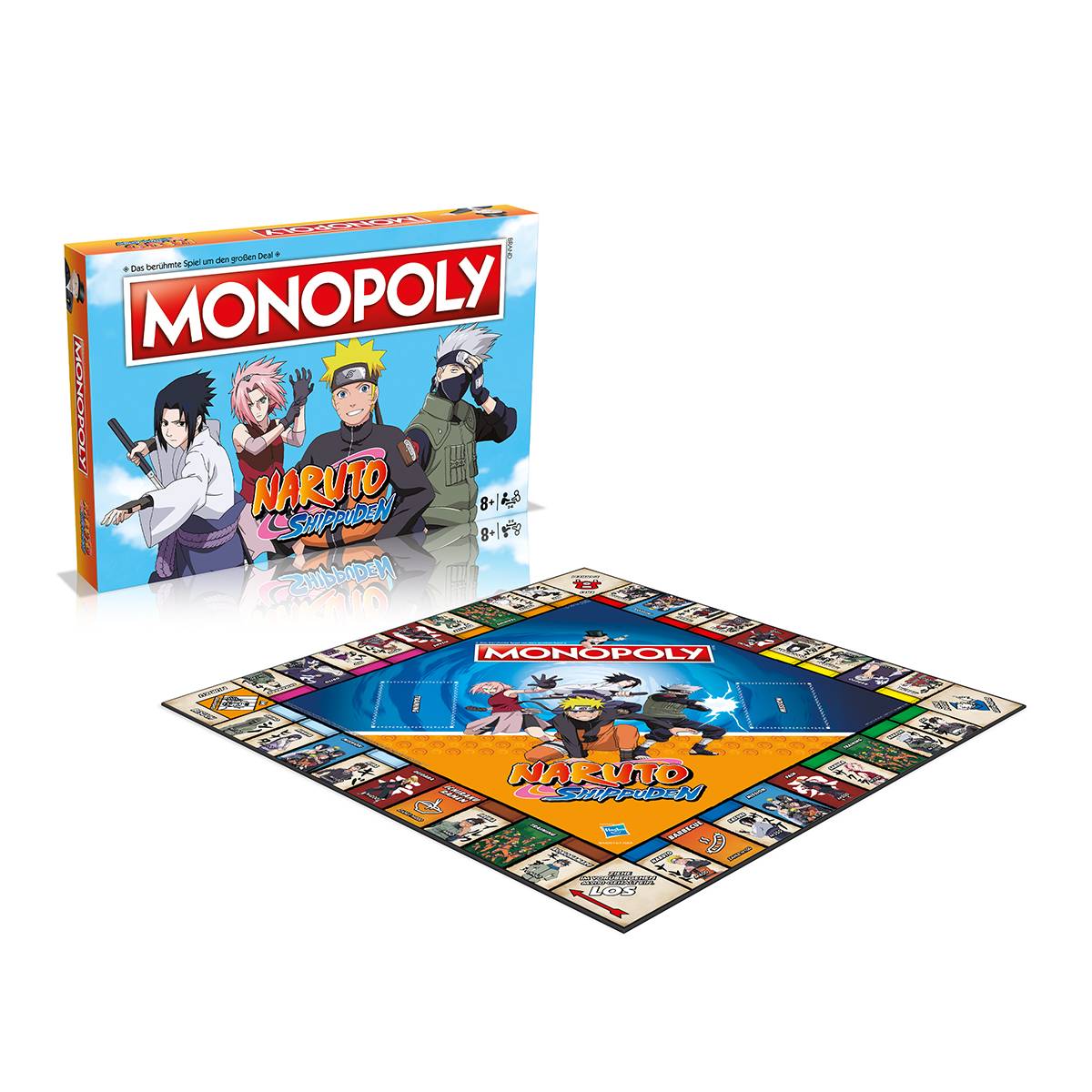 Monopoly - Naruto (deutsch) Brettspiel Gesellschaftsspiel Anime