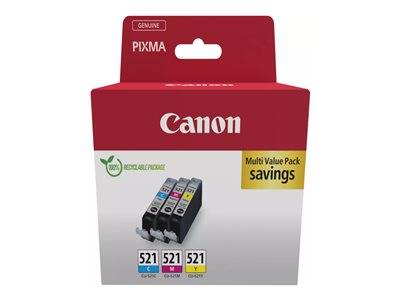CANON CLI-521 Ink Cartridge Multipack Drucken, Scannen & Verbrauchsmaterial Verbrauchsmaterialien -