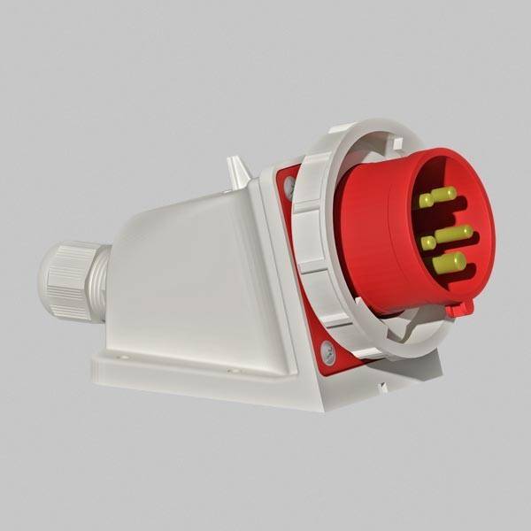 Sonlux Netzanschlussstecker rot 95-0284-0001