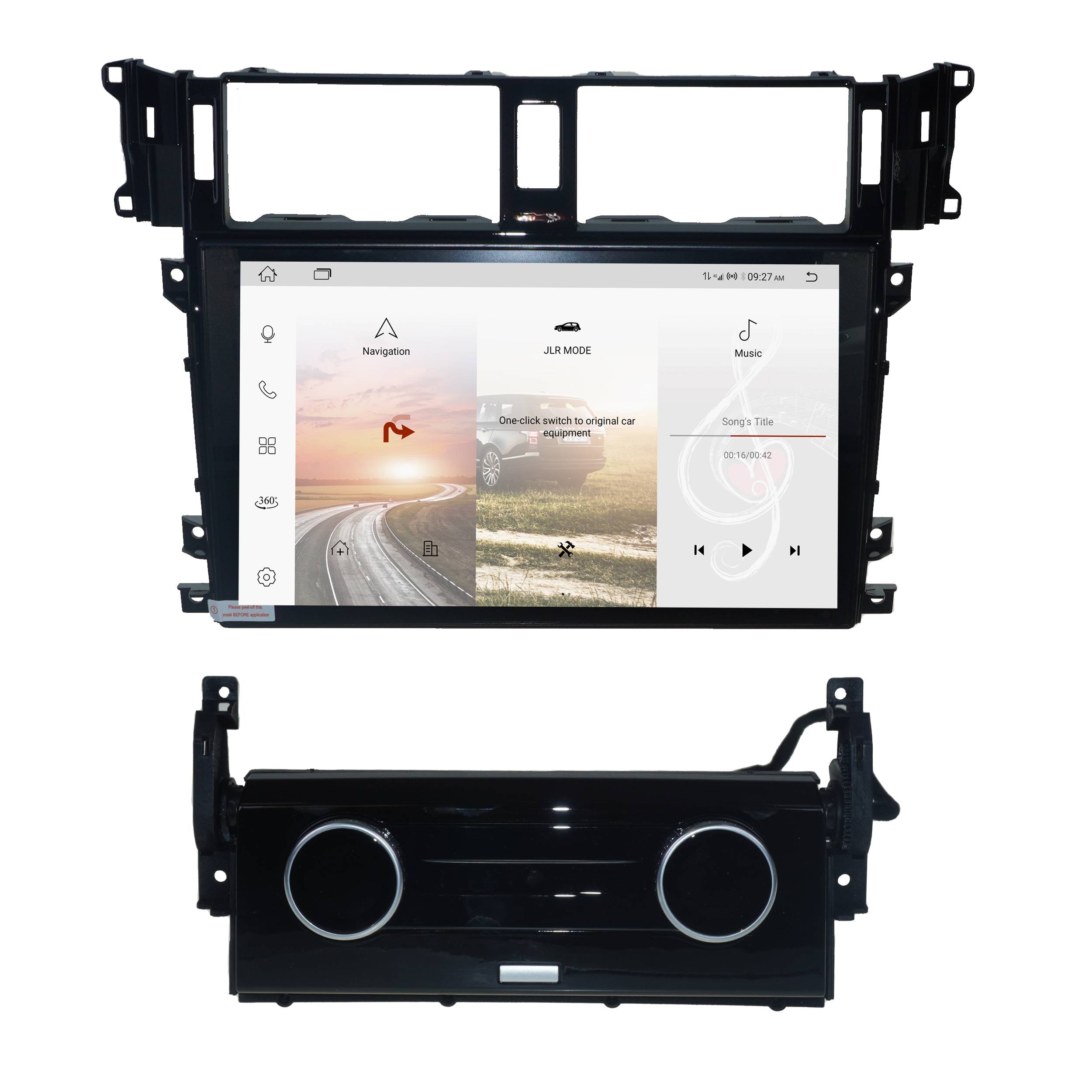 Für Land Rover Discovery 5 17-20 12.3"Touchscreen Android GPS Navigation CarPlay